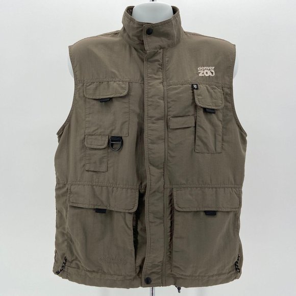 Columbia Other - Columbia GRT Denver Zoo Green Safari Vest Men’s L